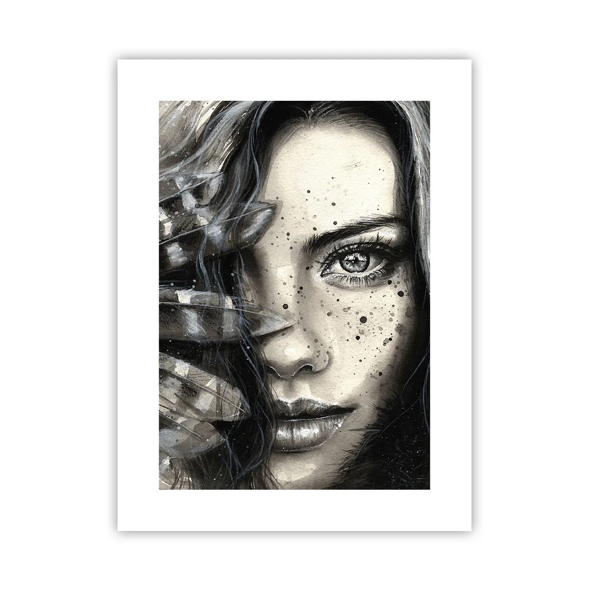 Poster - Wilde Schönheit - 30x40 cm