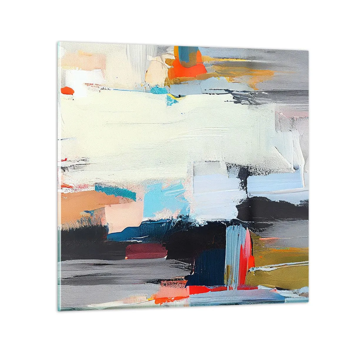 Glasbild - Bild auf glas - Gibt es eine Methode? - 60x60 cm