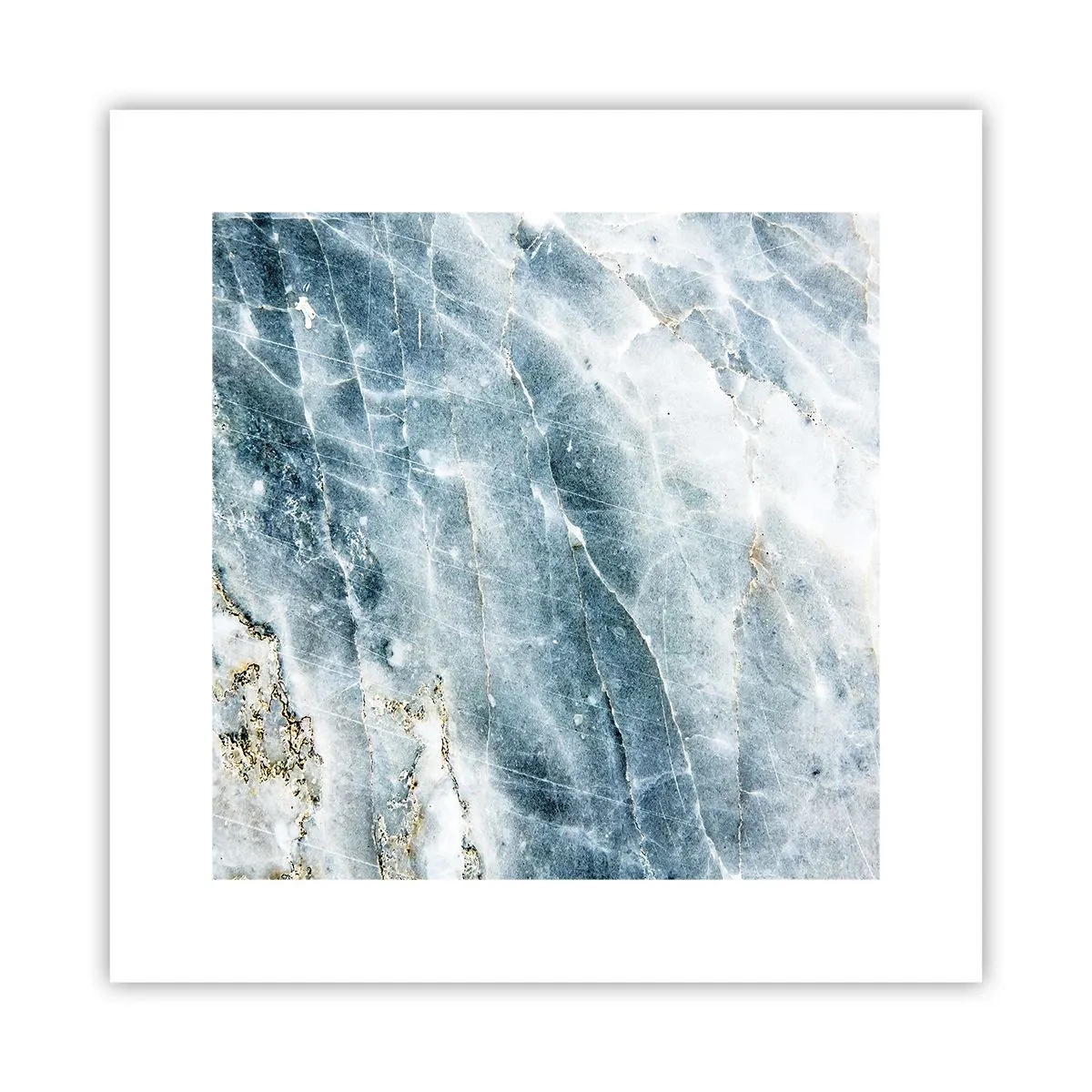 Poster - Eiswelt - 30x30 cm