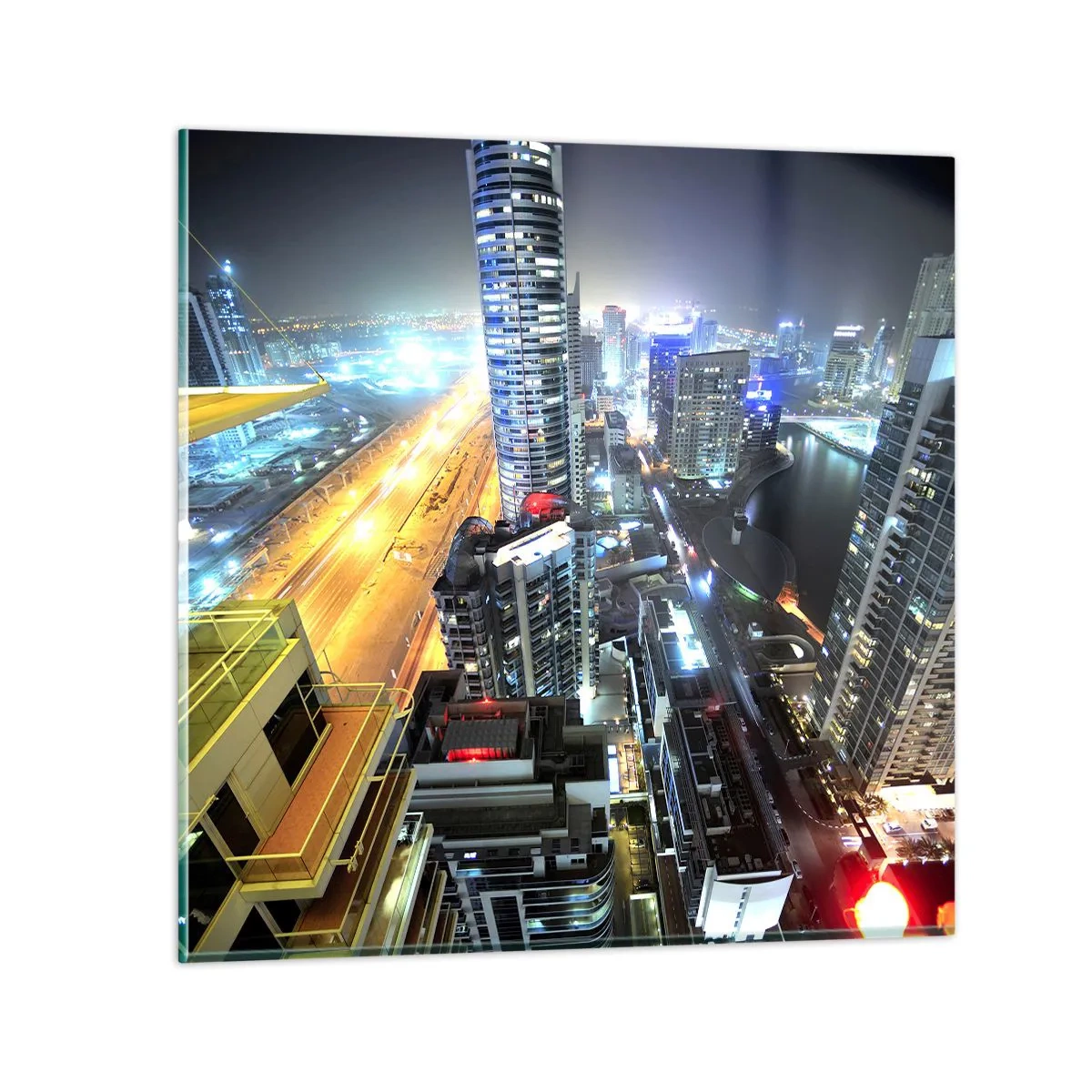 Glasbild - Bild auf glas - Ein Wunder in der Wüste - 70x70 cm