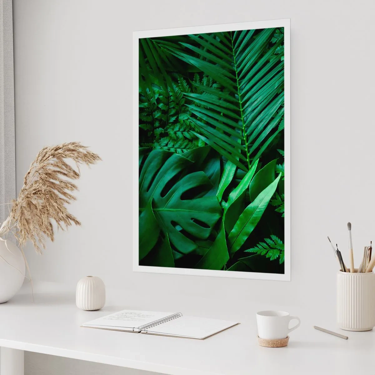Poster - Eingebettet ins Grüne - 40x50 cm