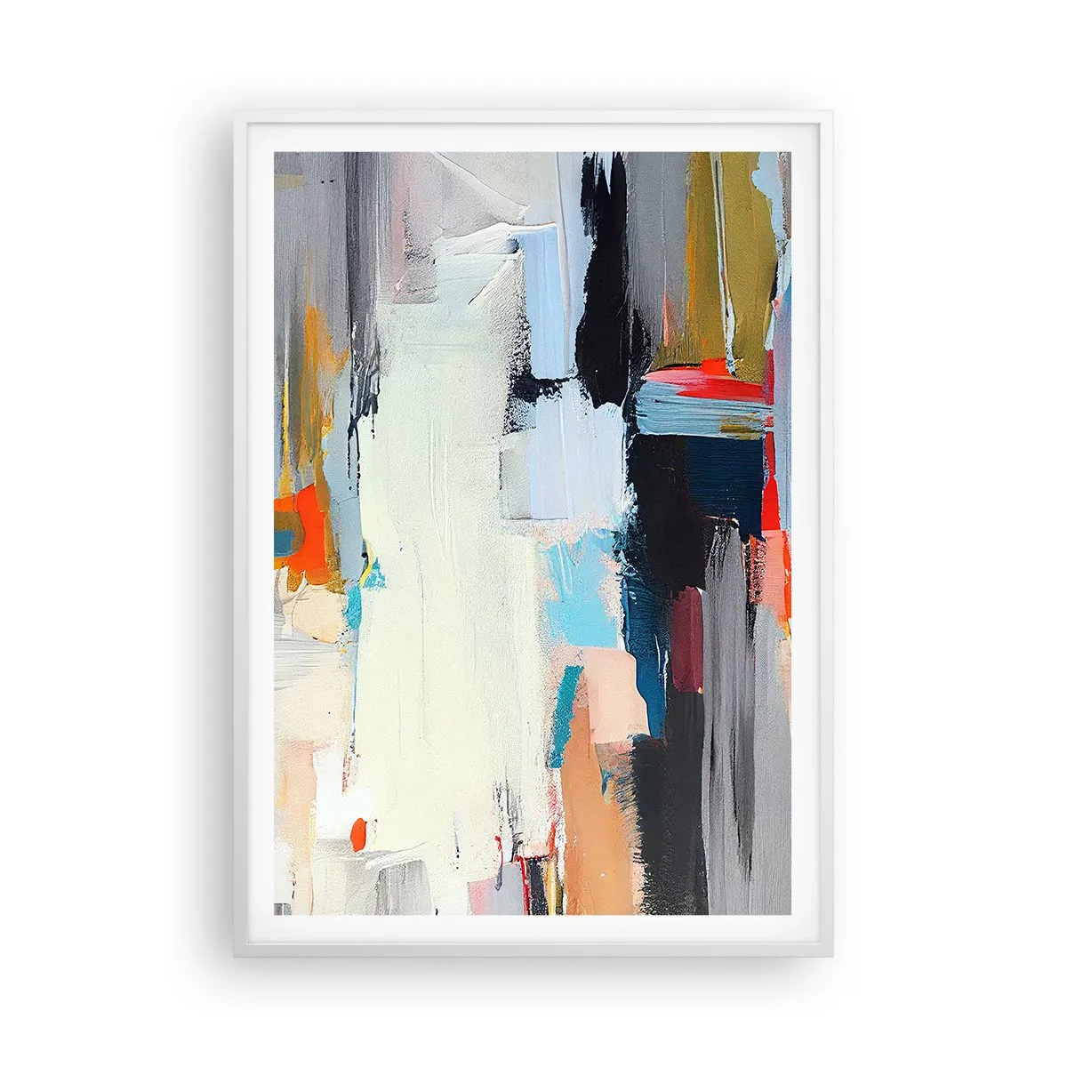 Poster in einem weißen Rahmen - Gibt es eine Methode? - 70x100 cm