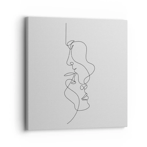 Bild auf Leinwand - Leinwandbild - Die Hitze bitterer Begierden - 30x30 cm