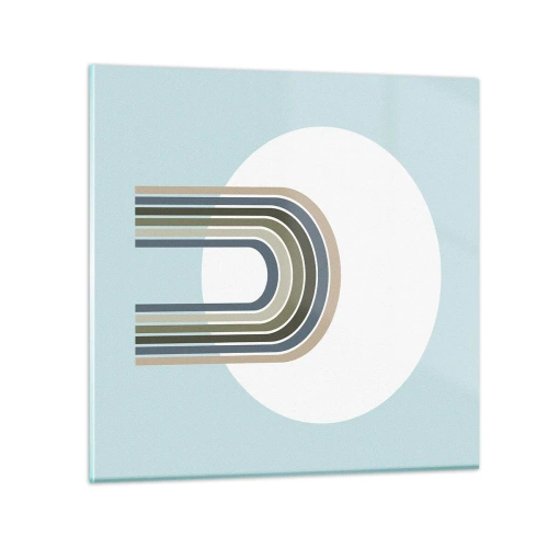 Glasbild - Bild auf glas - Unwiderstehliche Anziehungskraft - 70x70 cm