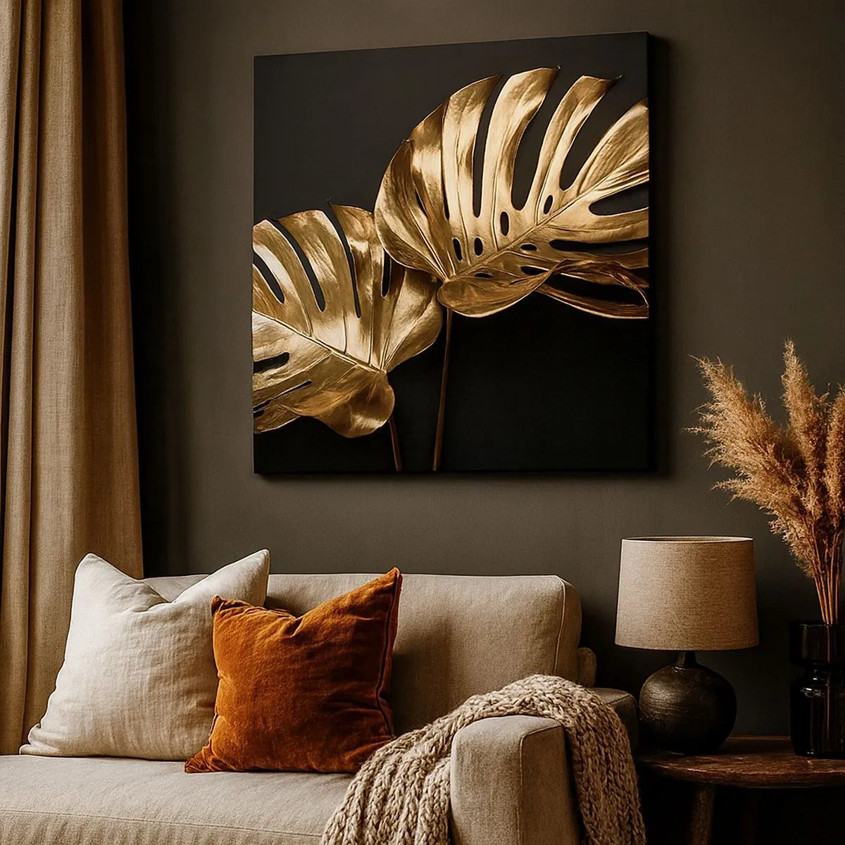 Bild auf Leinwand - Leinwandbild - Die Schätze der Natur - 30x30 cm