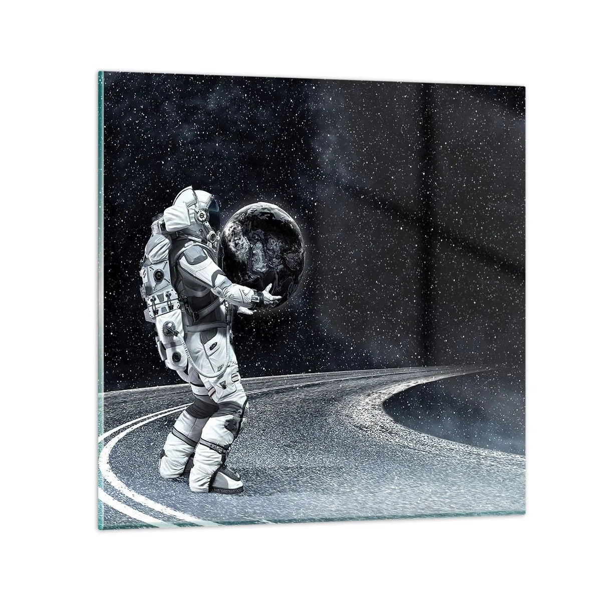 Glasbild - Bild auf glas - Auf der Milchstraße - 60x60 cm