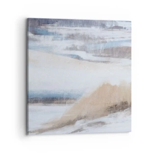 Bild auf Leinwand - Leinwandbild - Winterkomposition - 70x70 cm