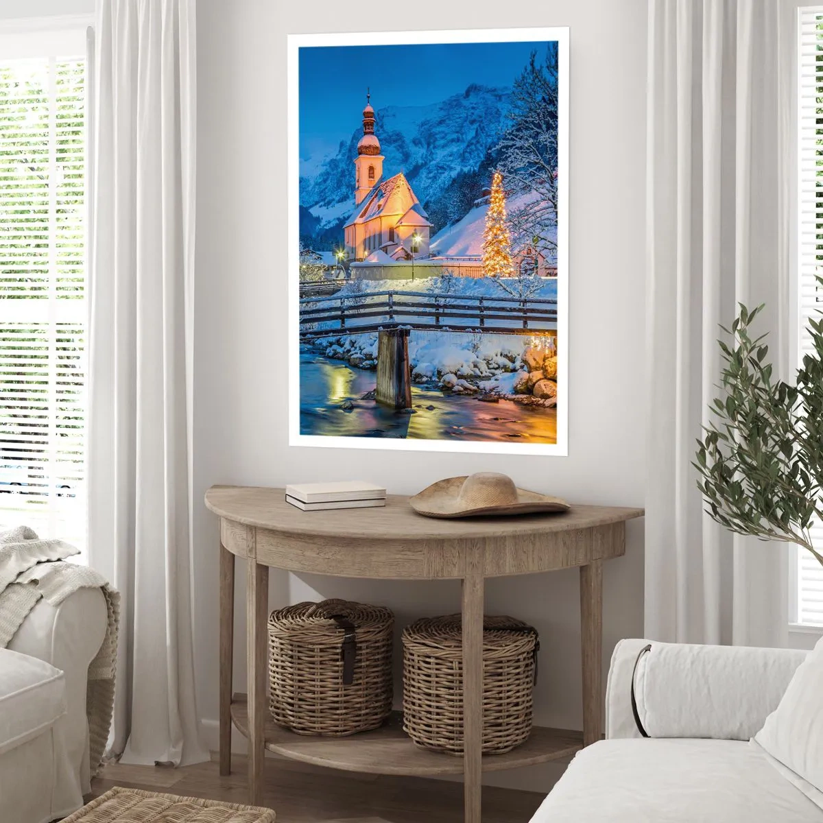 Poster - Weihnachtsgeist - 30x40 cm