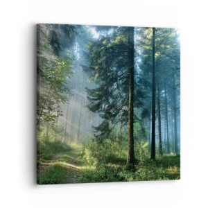 Bild auf Leinwand - Leinwandbild - Strahlend am Morgen - 30x30 cm