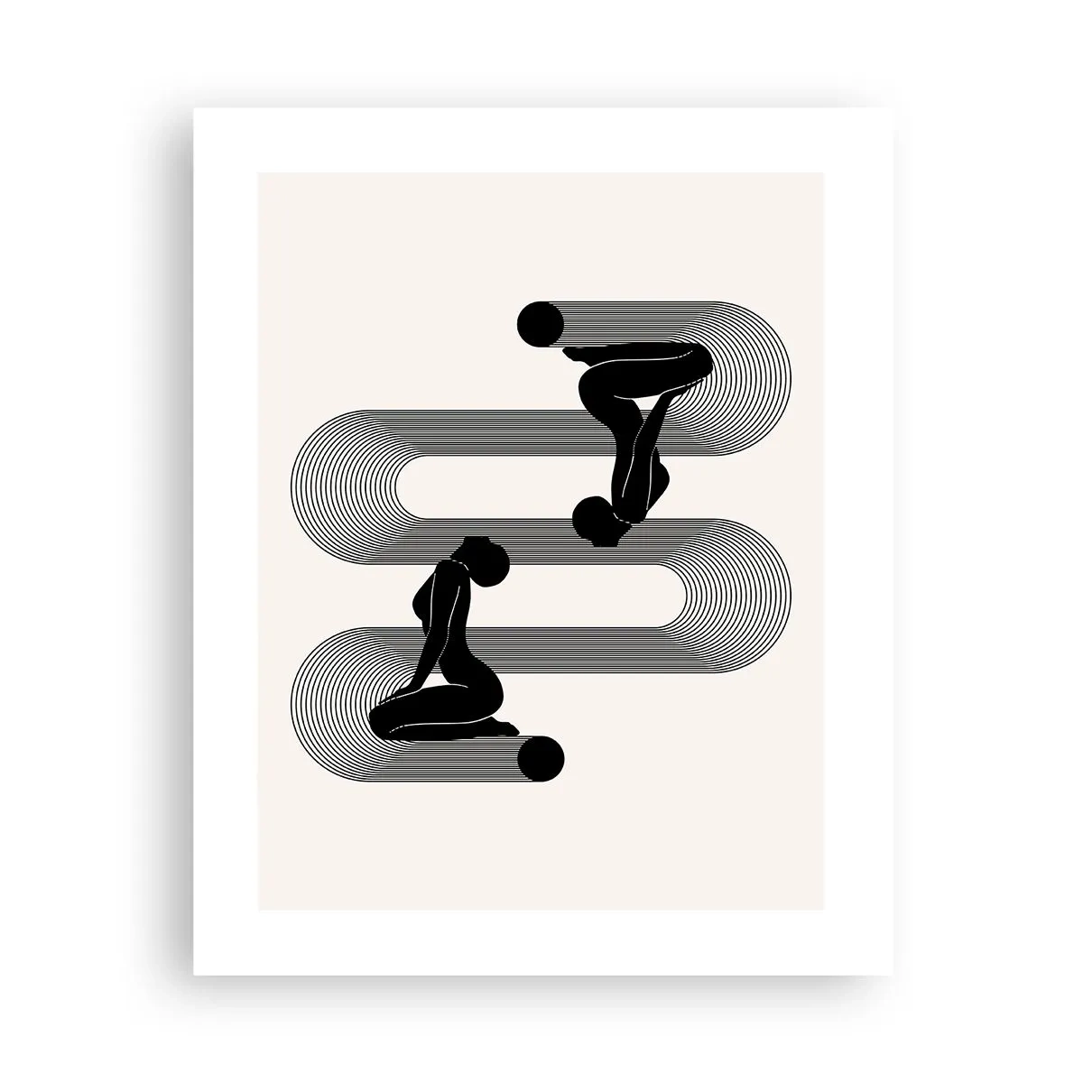 Poster - Sinnliche Symmetrie - 40x50 cm