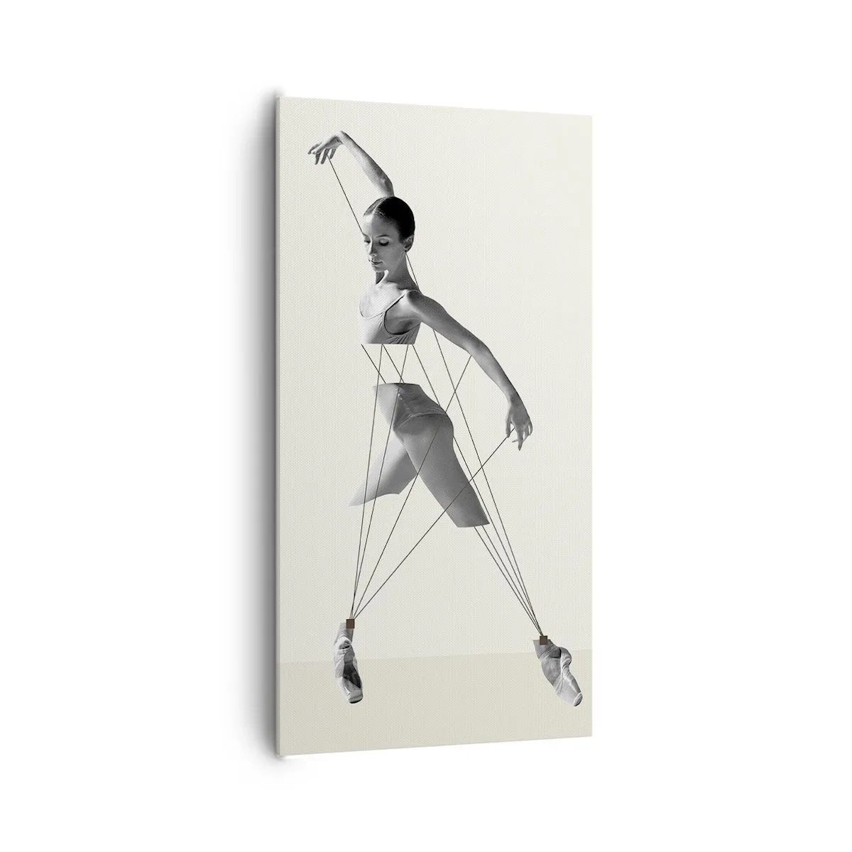 Bild auf Leinwand - Leinwandbild - Im Theater der Welt - 65x120 cm