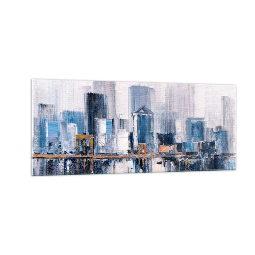 Glasbild - Bild auf glas - New Yorker Eindruck - 100x40 cm