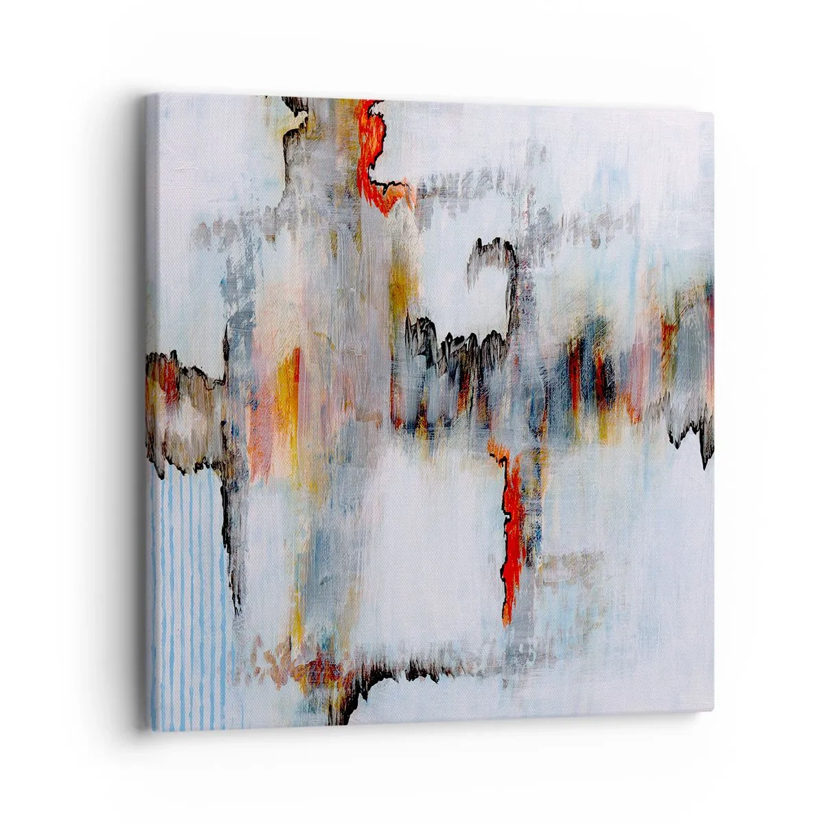 Bild auf Leinwand - Leinwandbild - Ein Stock auf dem Wasser - 30x30 cm