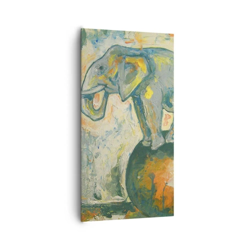 Bild auf Leinwand - Leinwandbild - Es lebe der Zirkus! - 65x120 cm