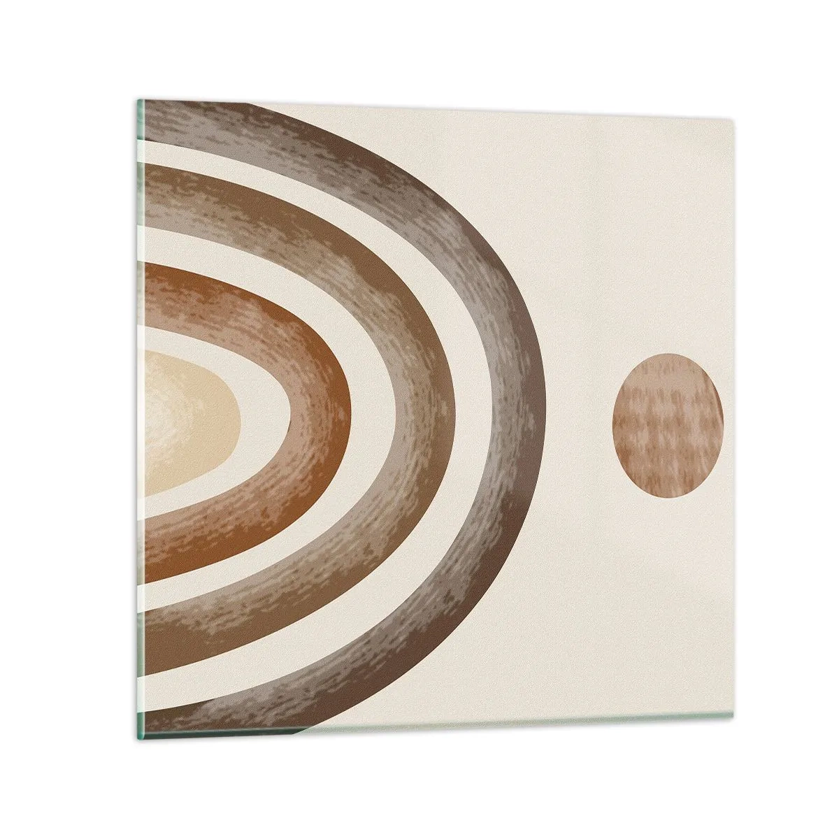 Glasbild - Bild auf glas - In einer weit entfernten Galaxie - 70x70 cm