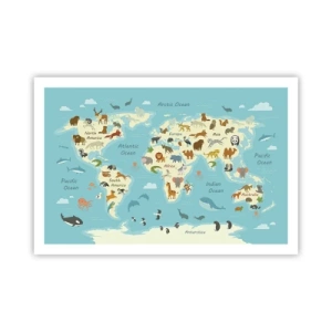 Poster - Gute Nachbarn - 91x61 cm