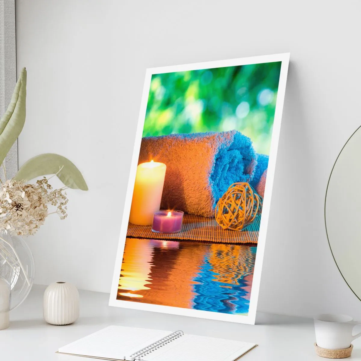 Poster - Zeit für den Körper - 30x40 cm