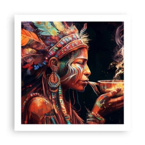 Poster - Magisches Ritual - 60x60 cm