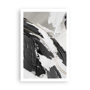 Poster - Abstraktion in großem Stil - 61x91 cm