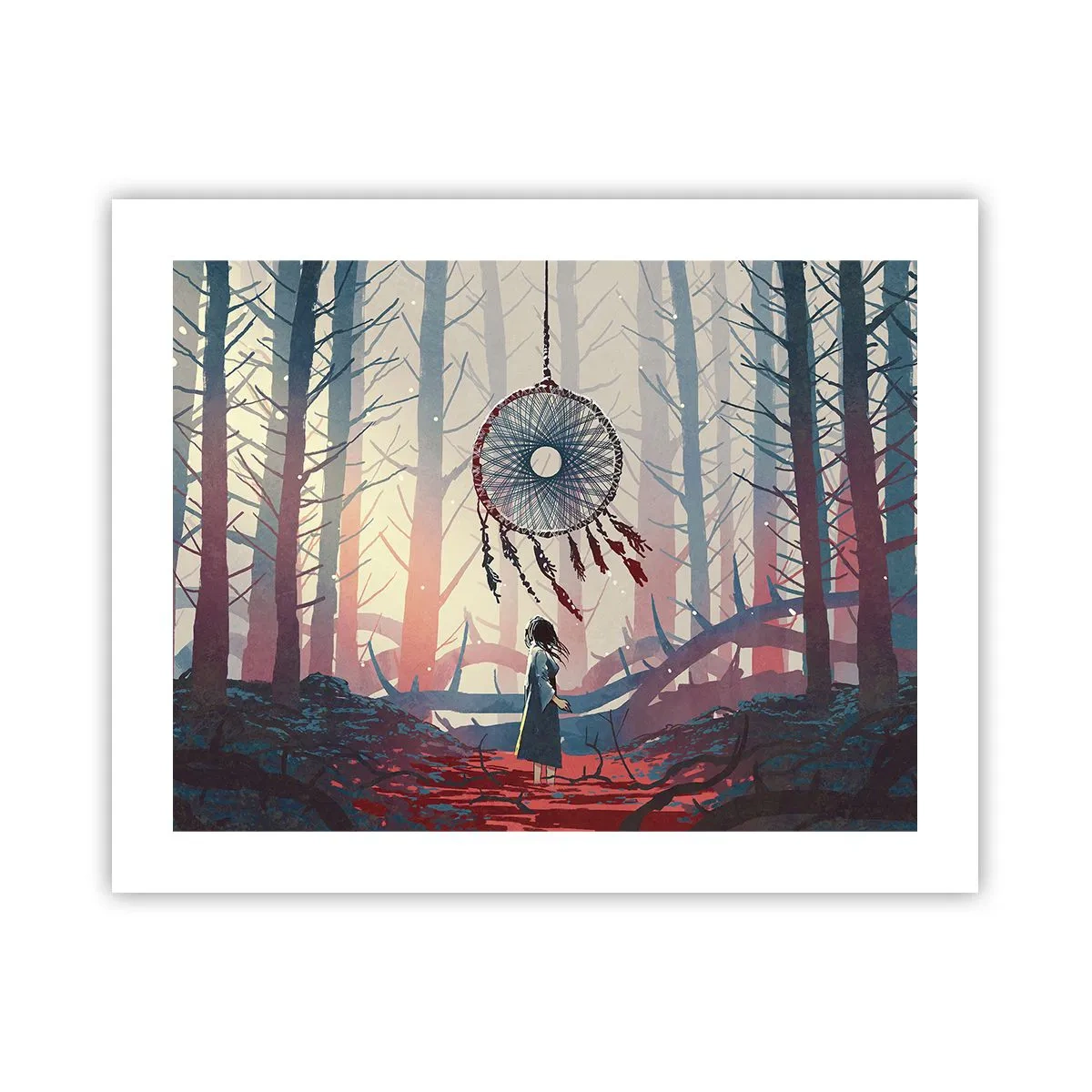 Poster - Geheimes Glücksritual - 50x40 cm