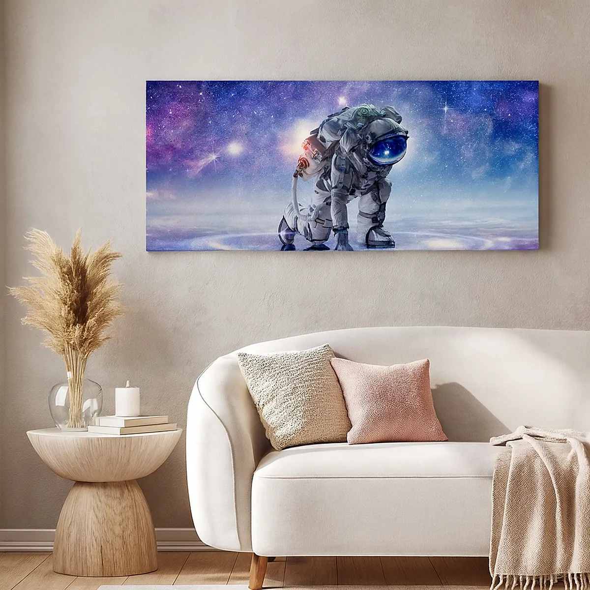 Bild auf Leinwand - Leinwandbild - Der Sternenhimmel über mir - 30x30 cm