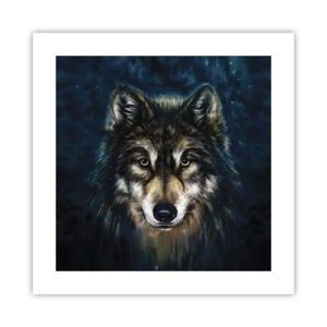 Poster - Alpha? Und Omega - 40x40 cm