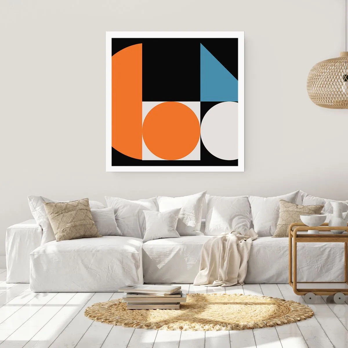 Poster - Bebilderte Anordnung - 30x30 cm