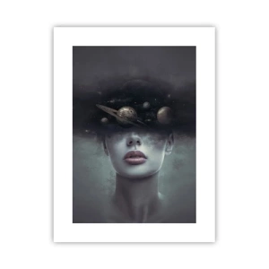 Poster - Und die Planeten spielen verrückt ... - 30x40 cm