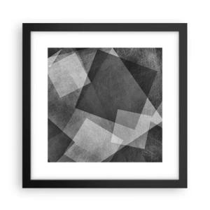 Poster in einem schwarzem Rahmen - Das ewige Symbol für Beständigkeit und Ordnung - 30x30 cm