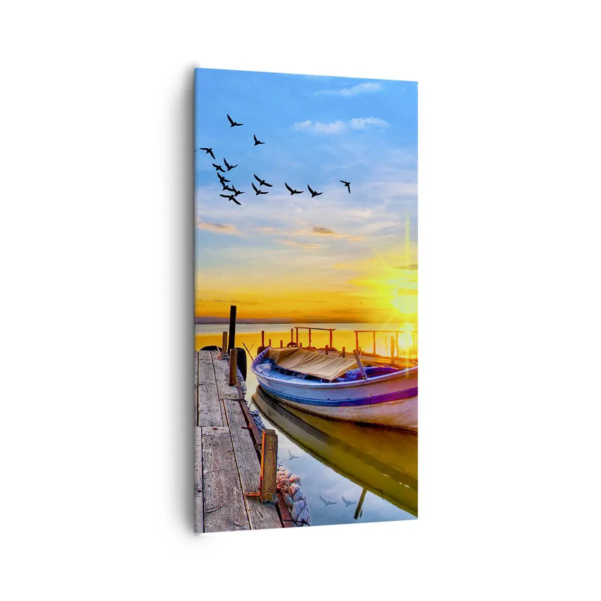 Bild auf Leinwand - Leinwandbild - Bis morgen - 65x120 cm