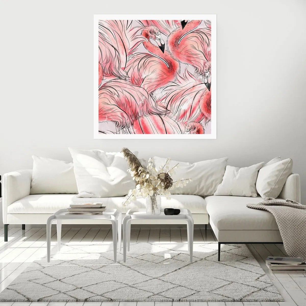 Poster - Bird Corps de Ballet - 30x30 cm