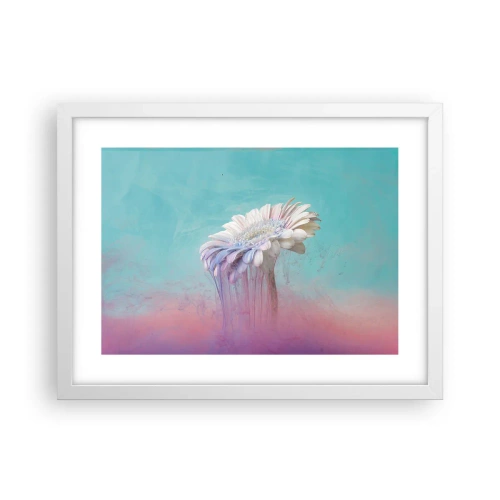 Poster in einem weißen Rahmen - Blumenunterwelt - 40x30 cm