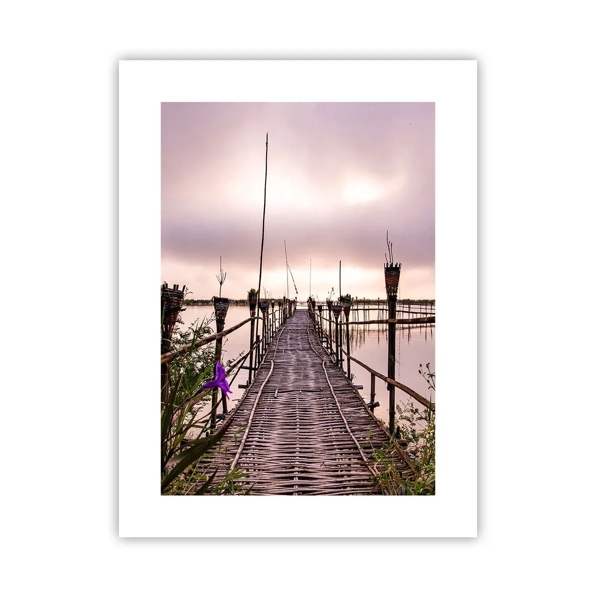 Poster - Frieden und Ruhe Asiens - 30x40 cm