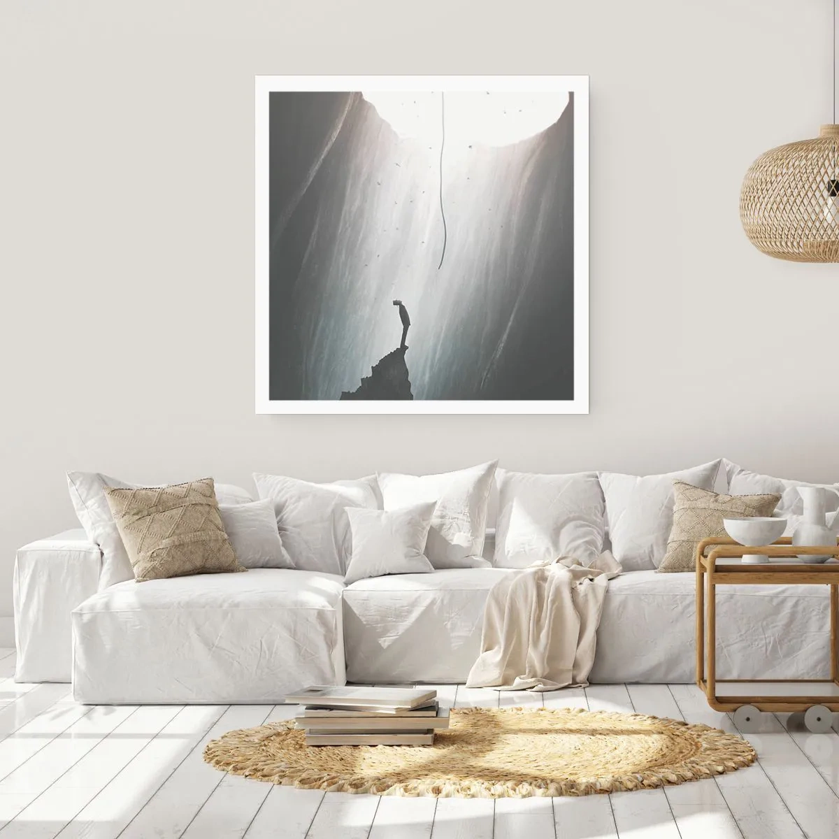 Poster - Es gibt immer einen Ausweg - 50x50 cm