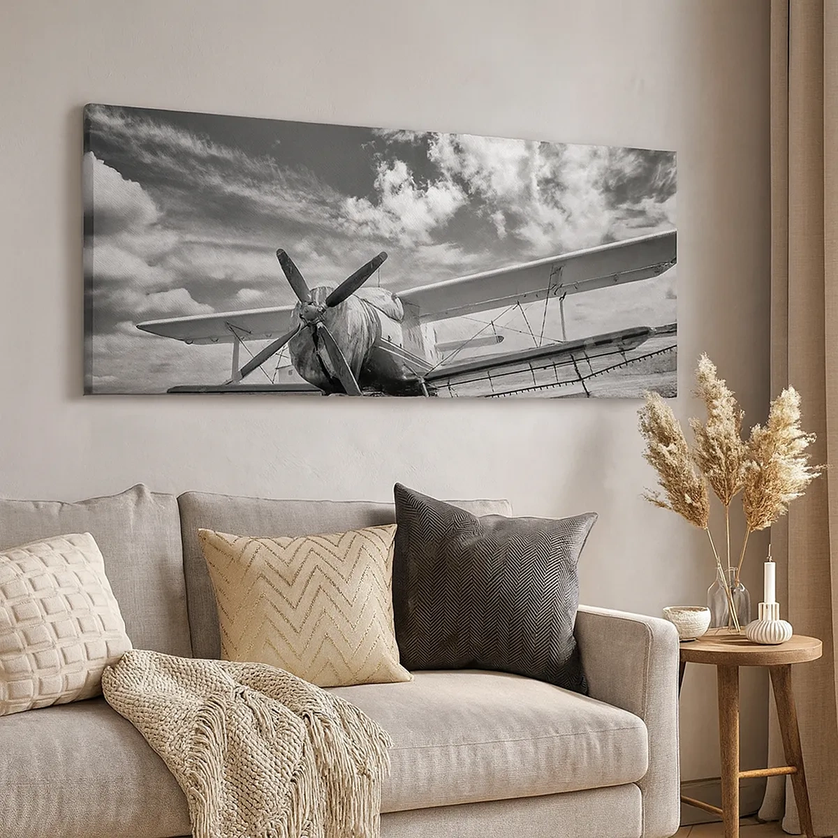 Bild auf Leinwand - Leinwandbild - Ich kann es kaum erwarten! - 30x30 cm