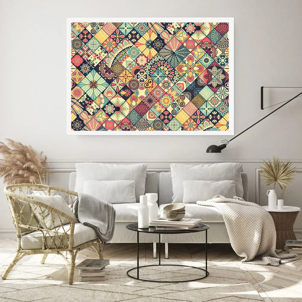 Poster - marokkanische Atmosphäre - 70x50 cm