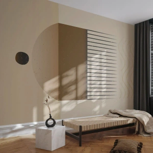 Fototapete Standard Eco - Verschiedene Staaten - Abstraktion, Stück, Minimalismus - 450x315 cm