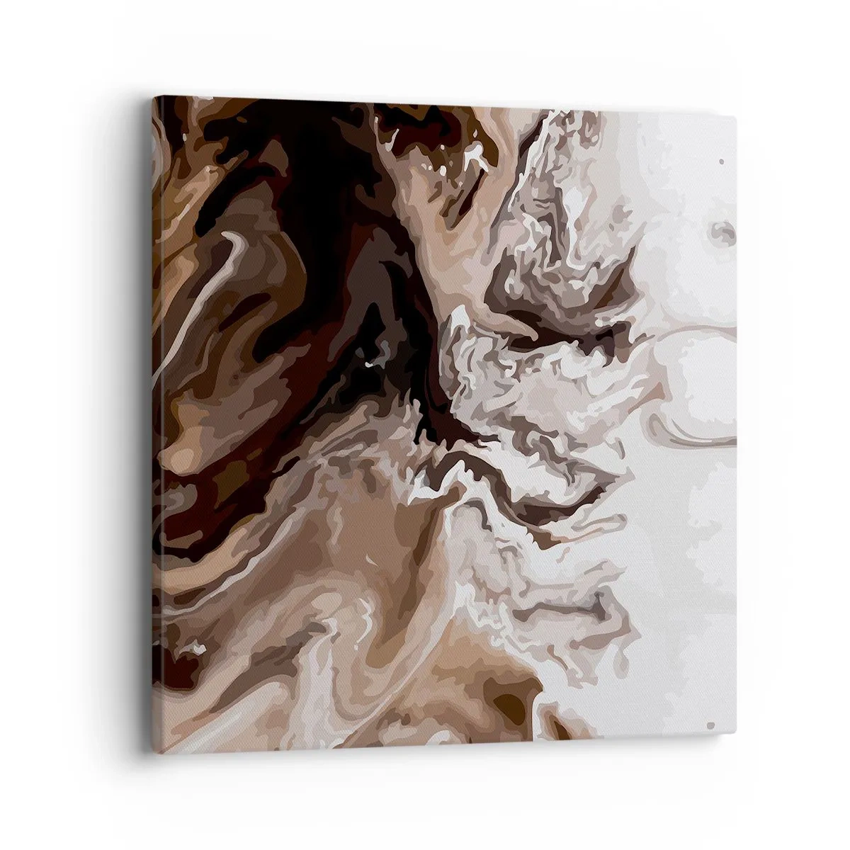 Bild auf Leinwand - Leinwandbild - Farbkontrast - 40x40 cm