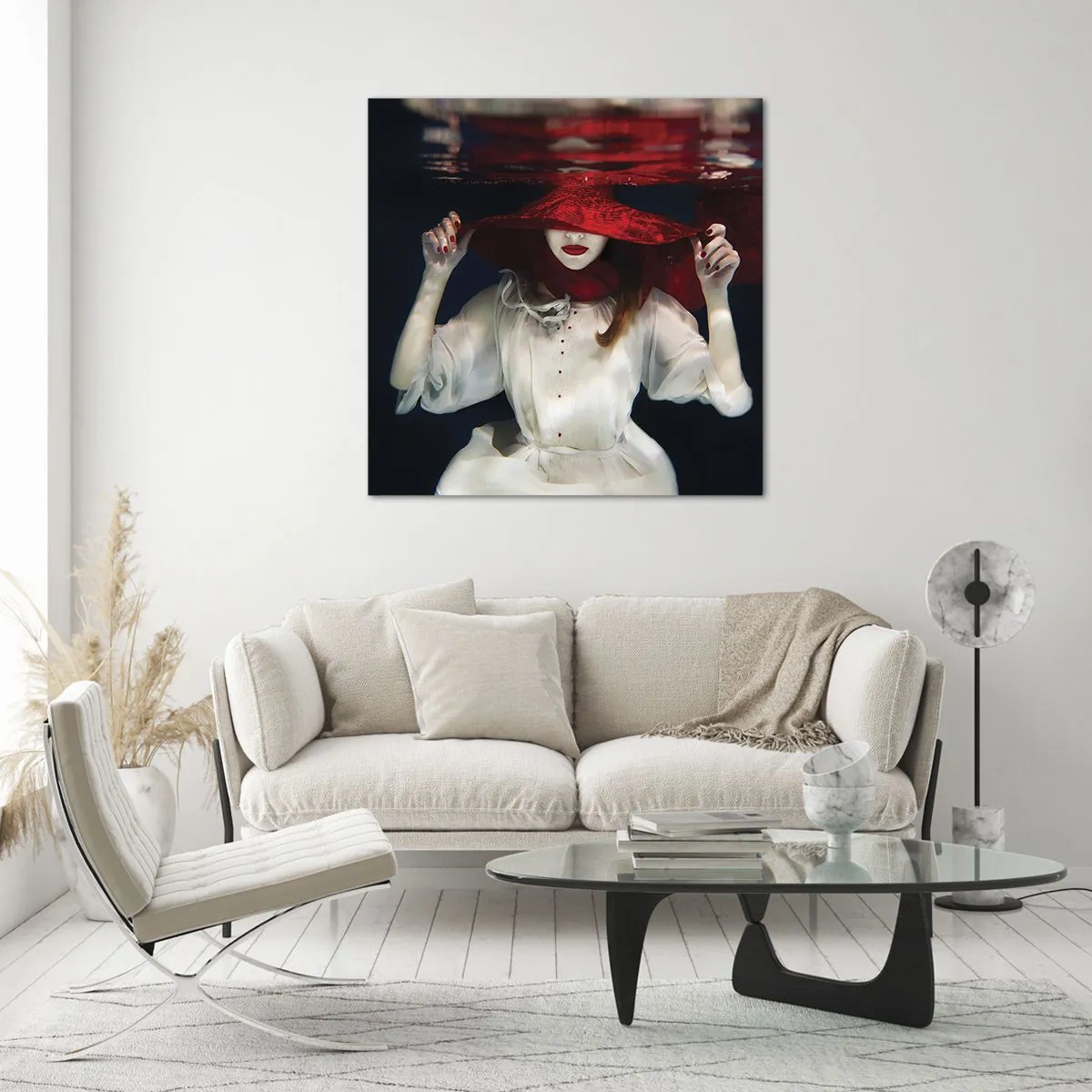 Glasbild - Bild auf glas - Boshafte Göttin in der slawischen Mythologie - 40x40 cm