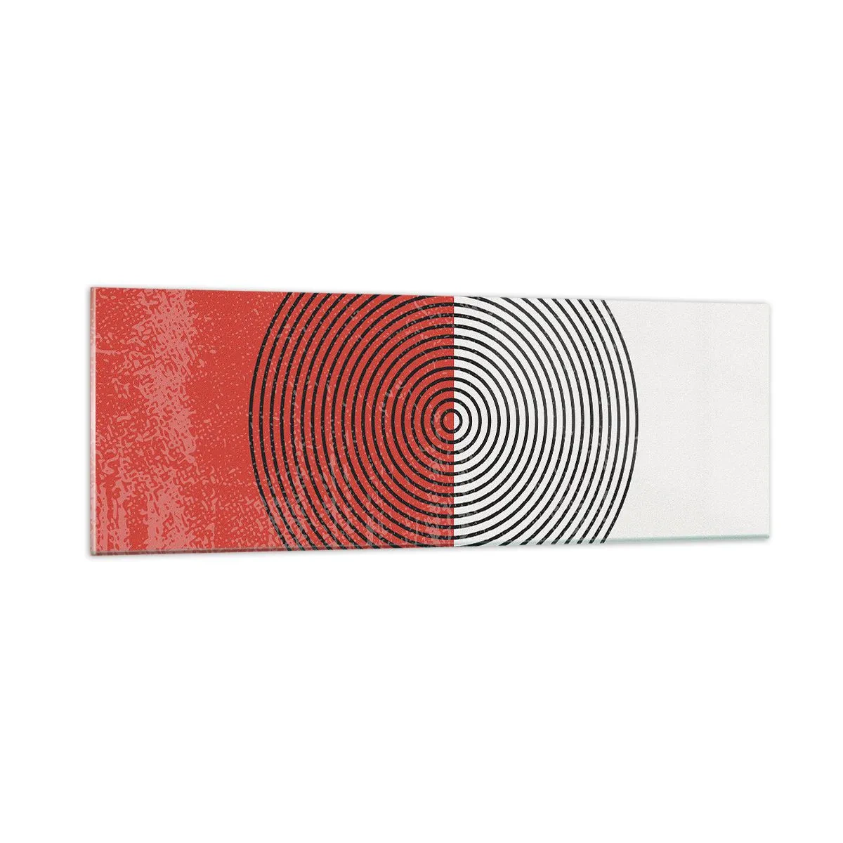 Glasbild - Bild auf glas - Auf den Punkt gebracht - 90x30 cm