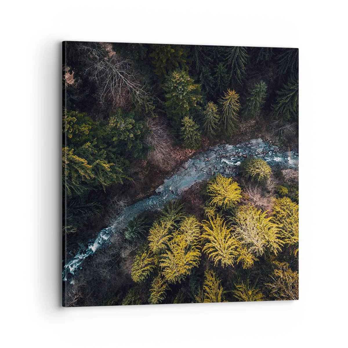 Bild auf Leinwand - Leinwandbild - Schnell und immer schneller - 70x70 cm