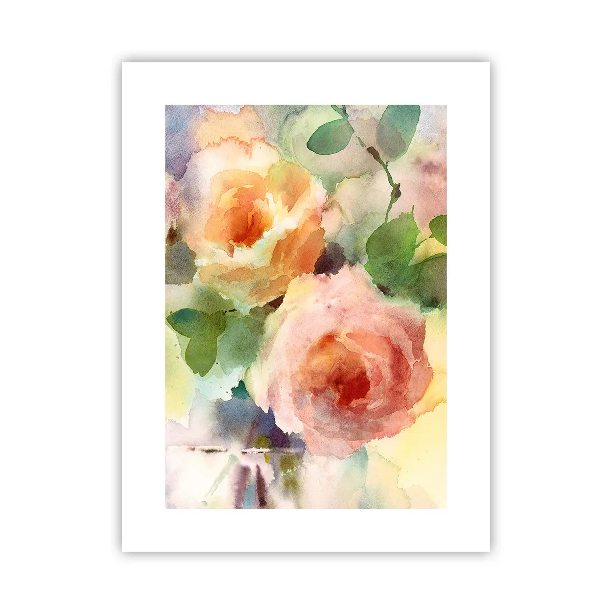 Poster - Zart wie Aquarell - 30x40 cm