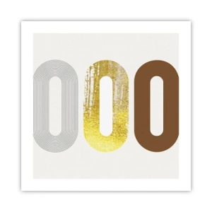 Poster - Oooh! - 50x50 cm