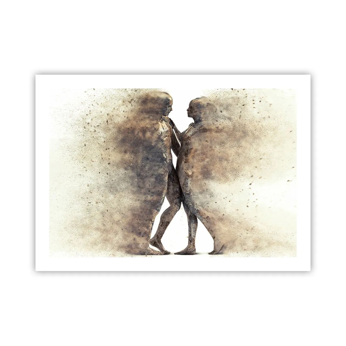 Poster - Sie erhoben sich aus dem Staub, um zu lieben - 70x50 cm