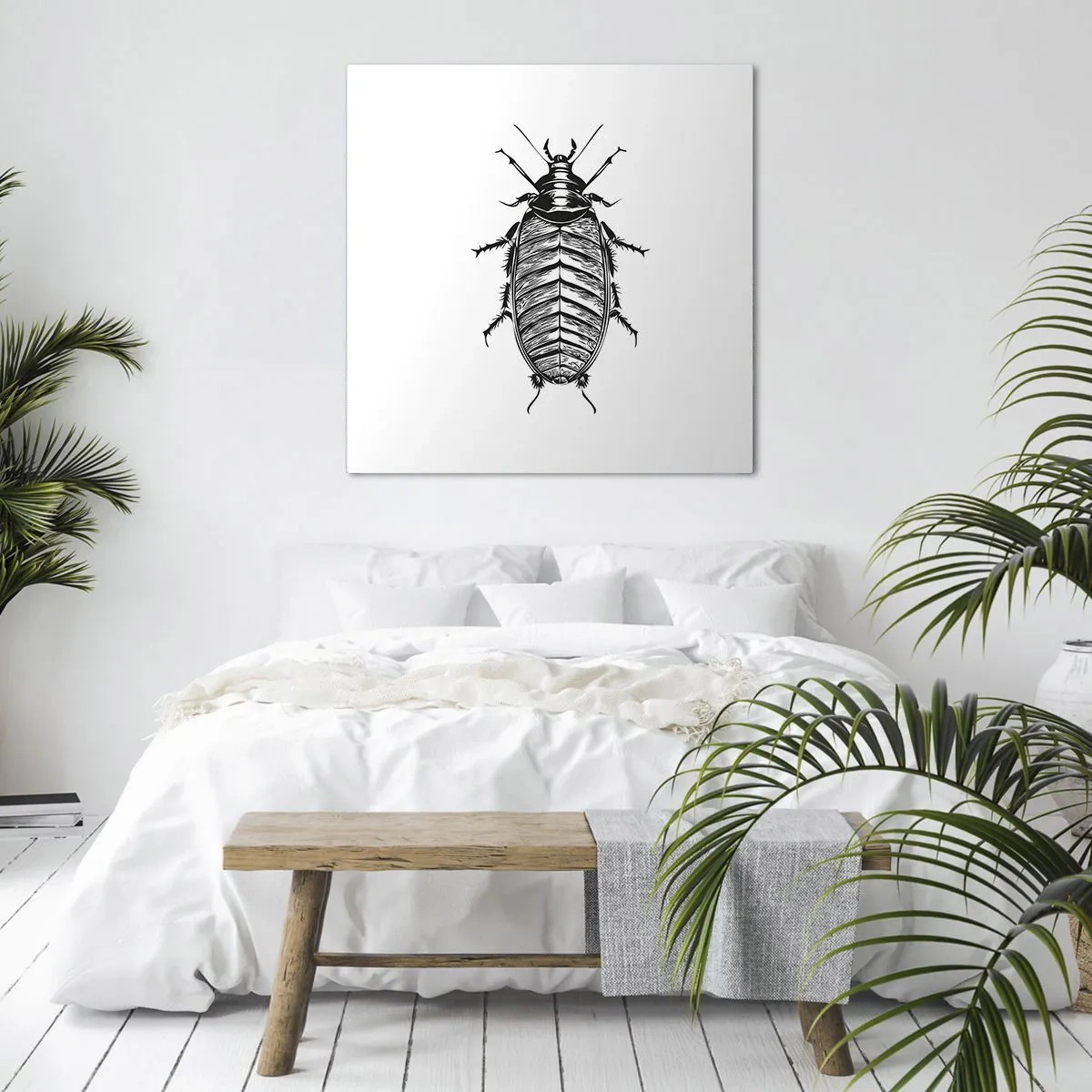 Bild auf Leinwand - Leinwandbild - Was für ein Exemplar! - 50x50 cm