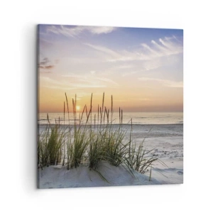 Bild auf Leinwand - Leinwandbild - Schau, denk, fühl - 50x50 cm