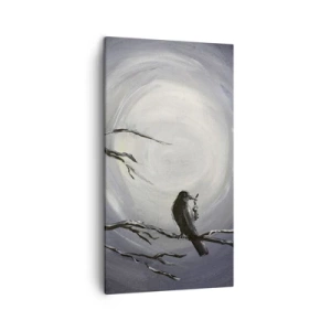 Bild auf Leinwand - Leinwandbild - Der Schlüssel zum Geheimnis der Nacht - 45x80 cm