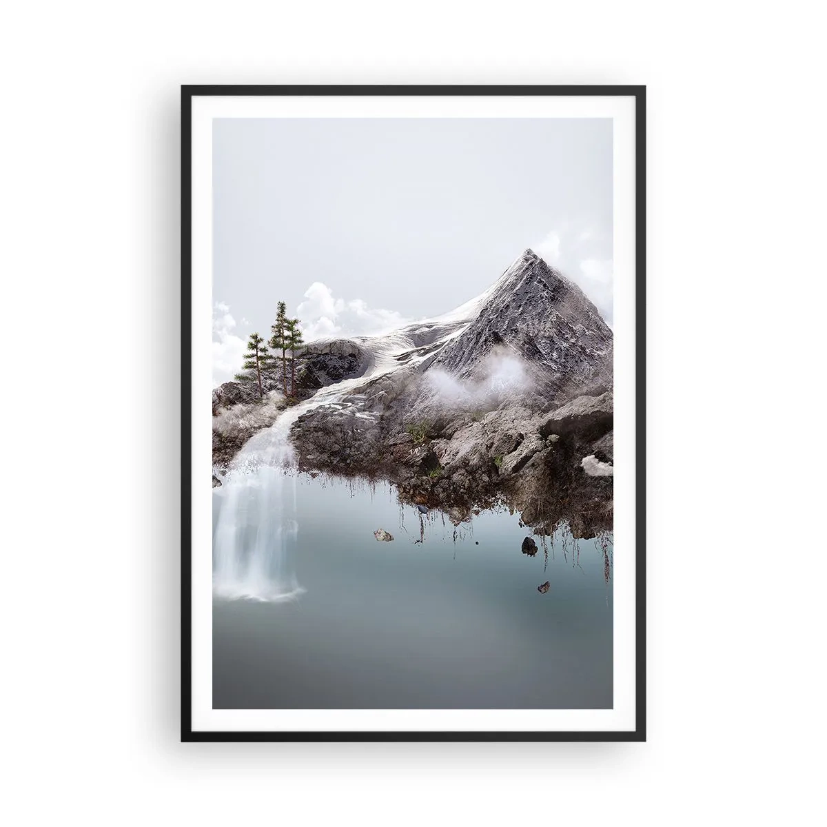 Poster in einem schwarzem Rahmen - Mit dem Auge eines Surrealisten - 70x100 cm