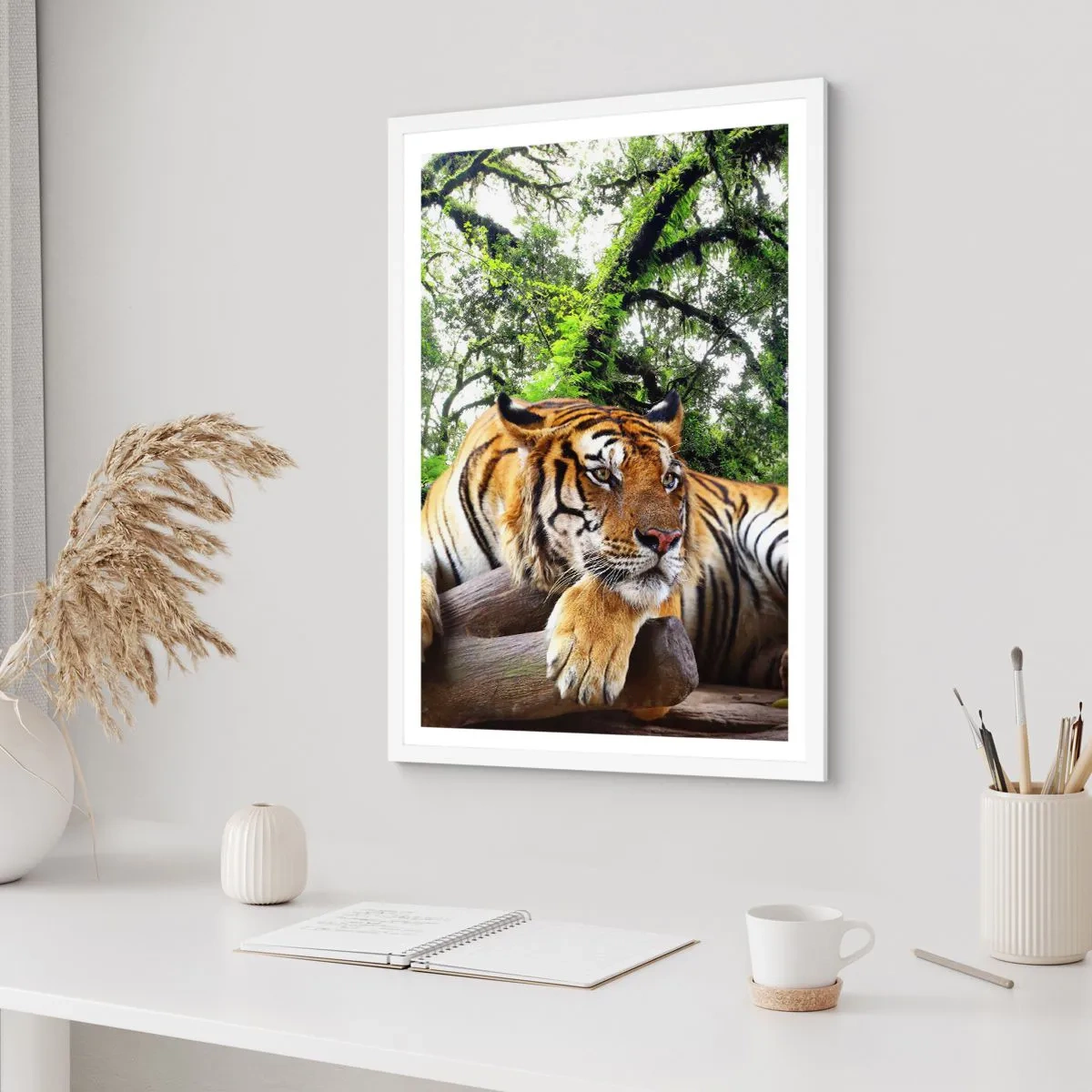 Poster in einem weißen Rahmen - Hochachtungsvoll - 40x50 cm