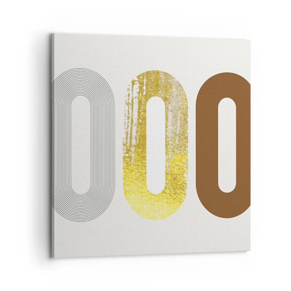 Bild auf Leinwand - Leinwandbild - Oooh! - 60x60 cm